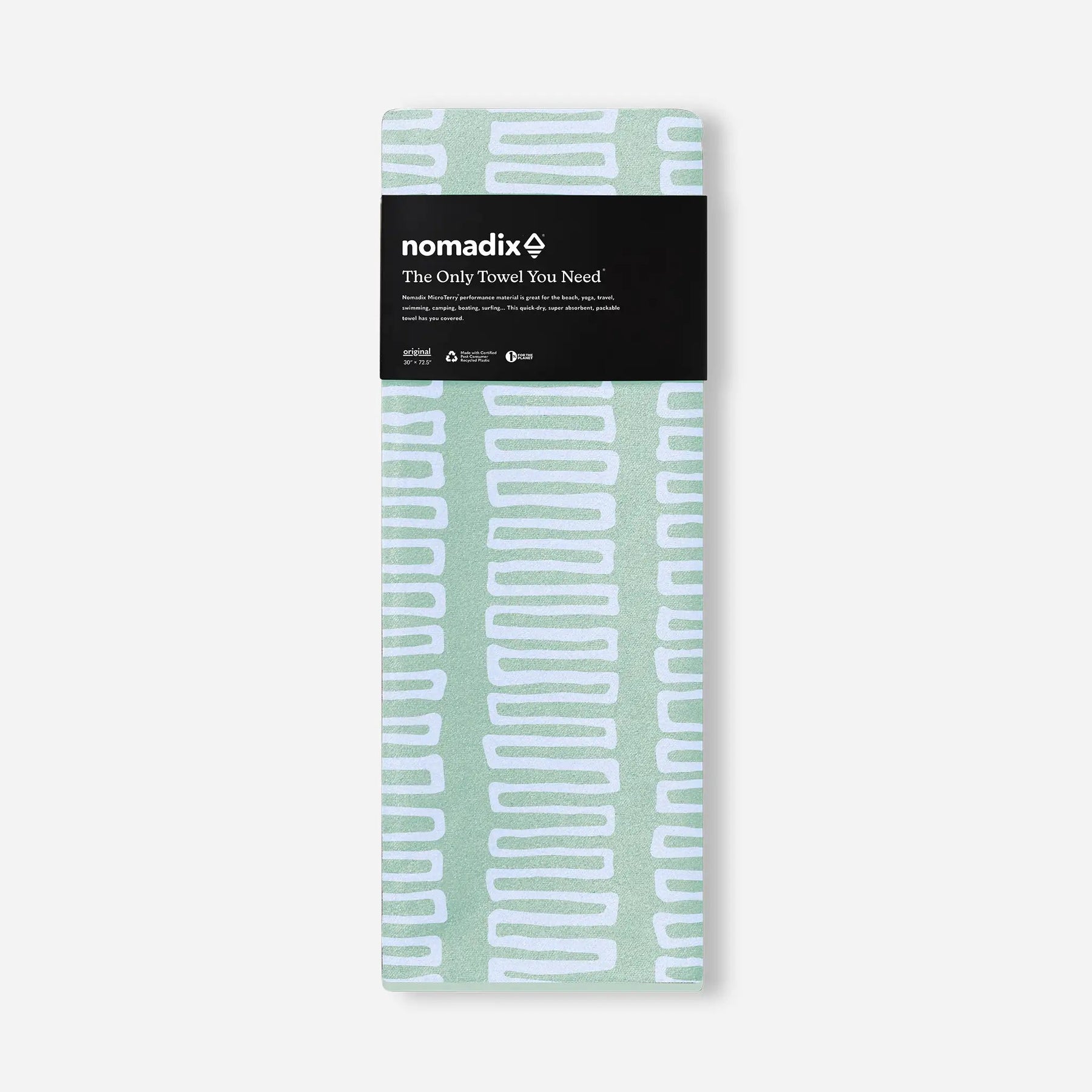 Original Towel: Switchback Seafoam Green Nomadix