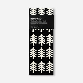Original Towel: Fresh Pines Black and Tan Nomadix