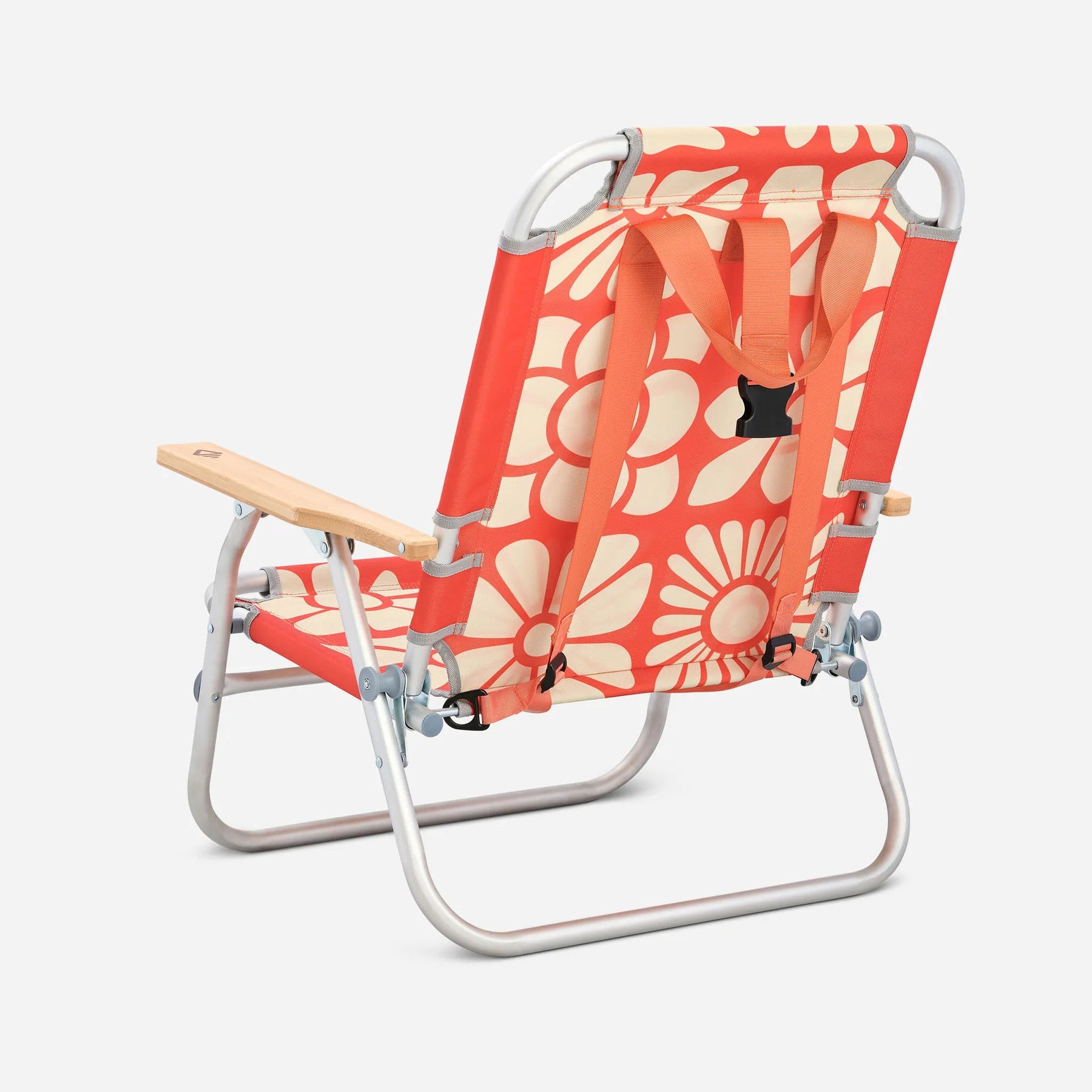 Easy Chair: Big Flowers Expedition Orange Nomadix