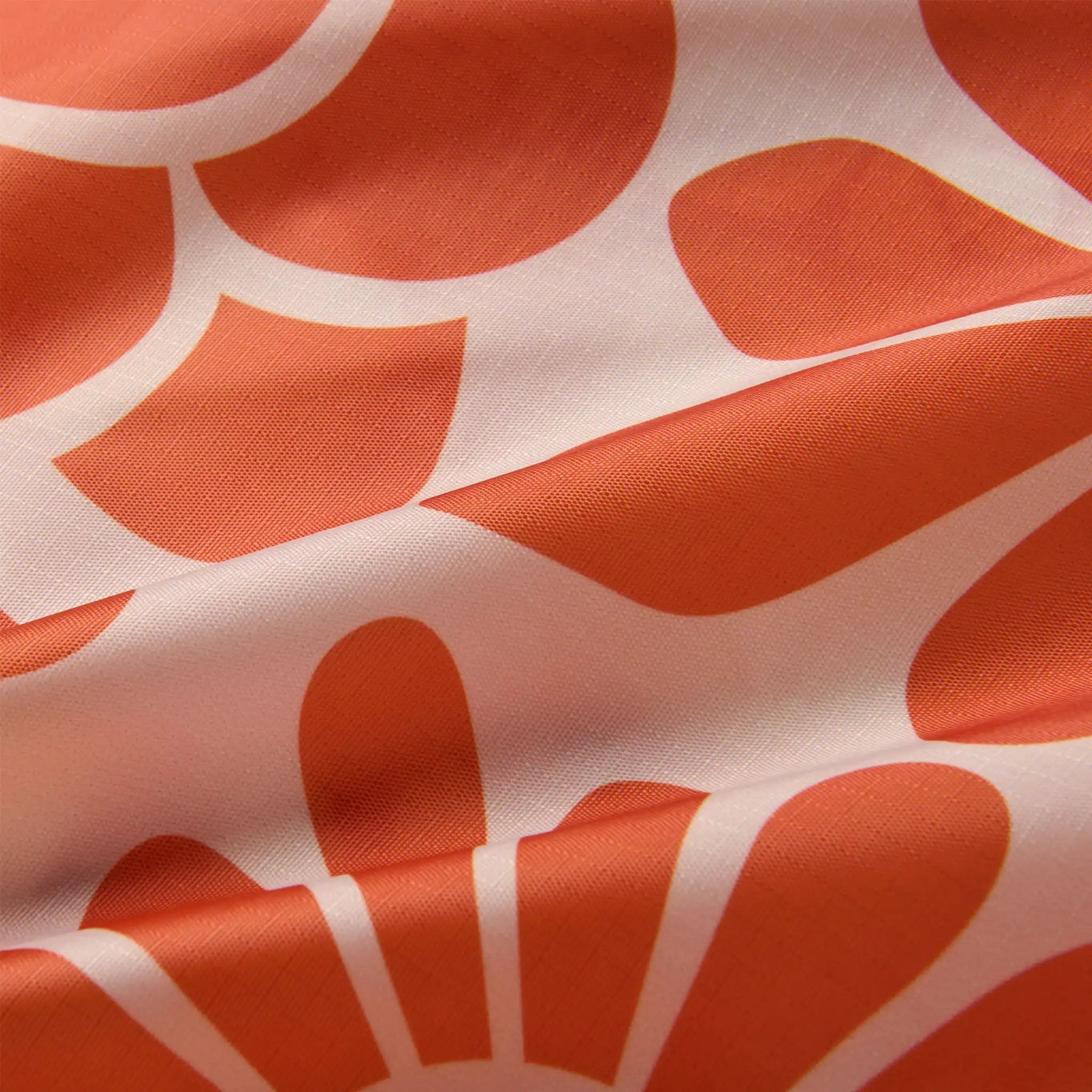 Pocket Tote: Big Flowers Expedition Orange Nomadix