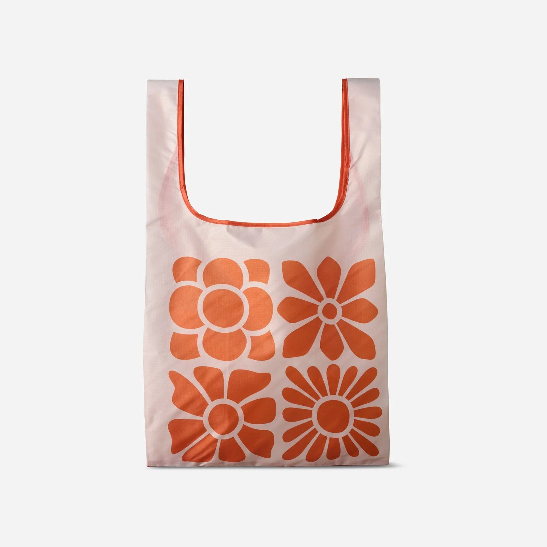 Pocket Tote: Big Flowers Expedition Orange Nomadix