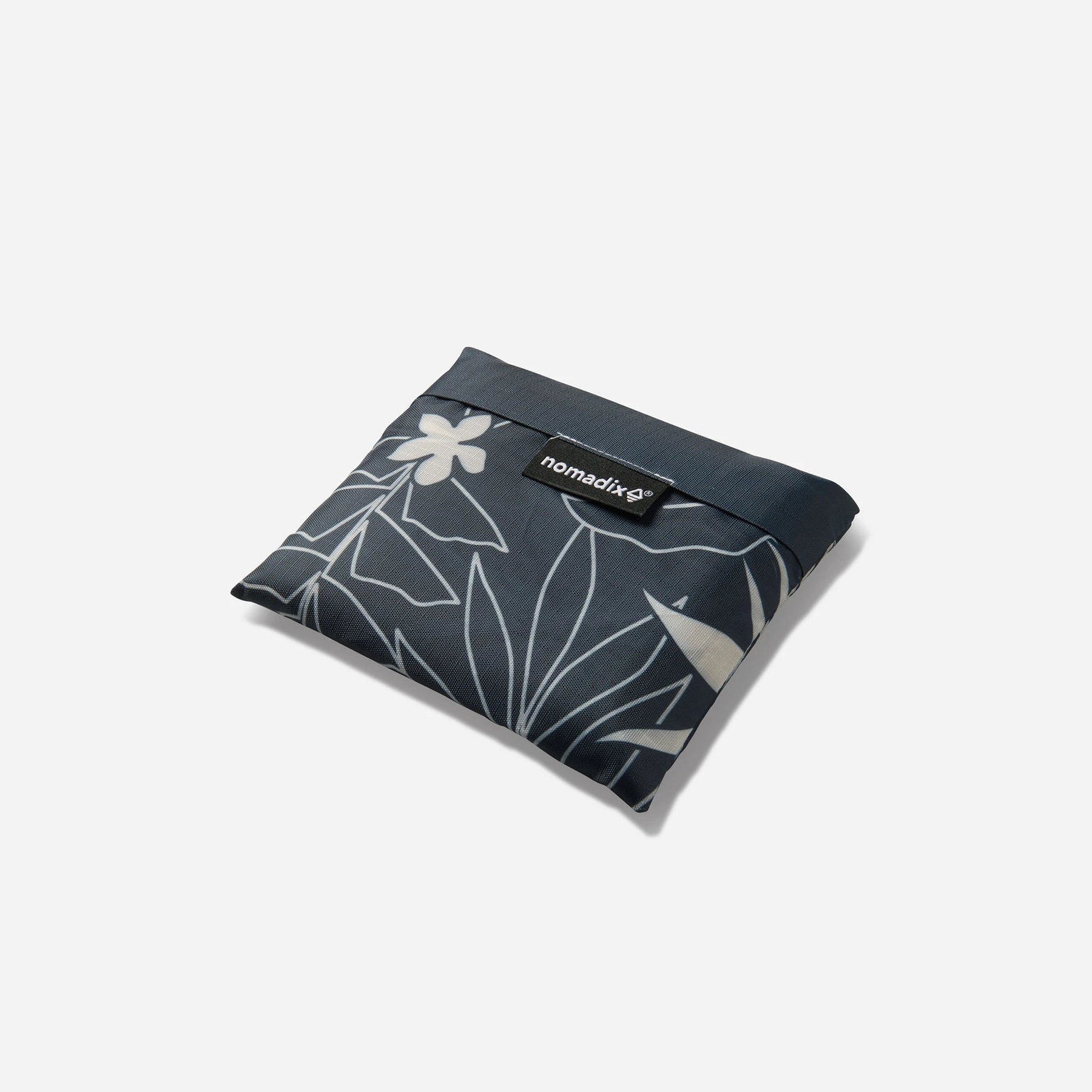 Pocket Tote: Retro Palms Black Nomadix