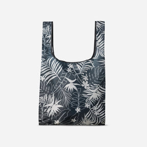 Pocket Tote: Retro Palms Black Nomadix