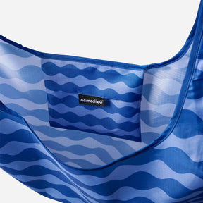 Pocket Tote: Slack Tide Coastal Blue Nomadix