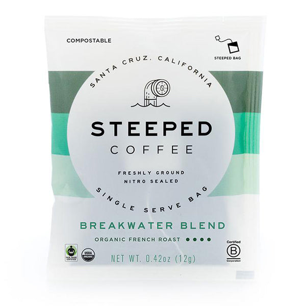 Organic Coffee Single Serve Steeped Bags