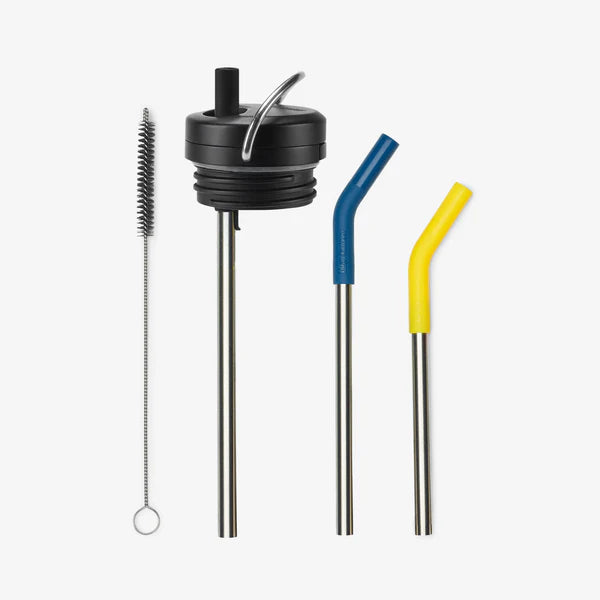 Klean Kanteen Steel Straws TKWide Twist Cap with Straw Kit Klean Kanteen