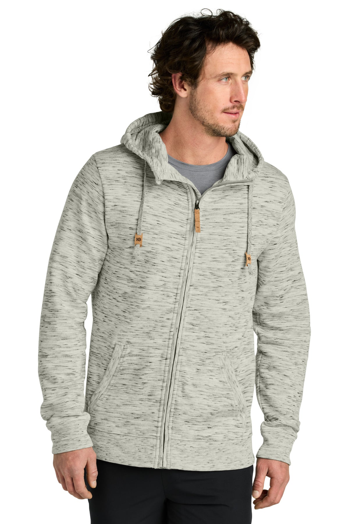 tentree® Space Dye Fleece Full-Zip Hoodie tentree