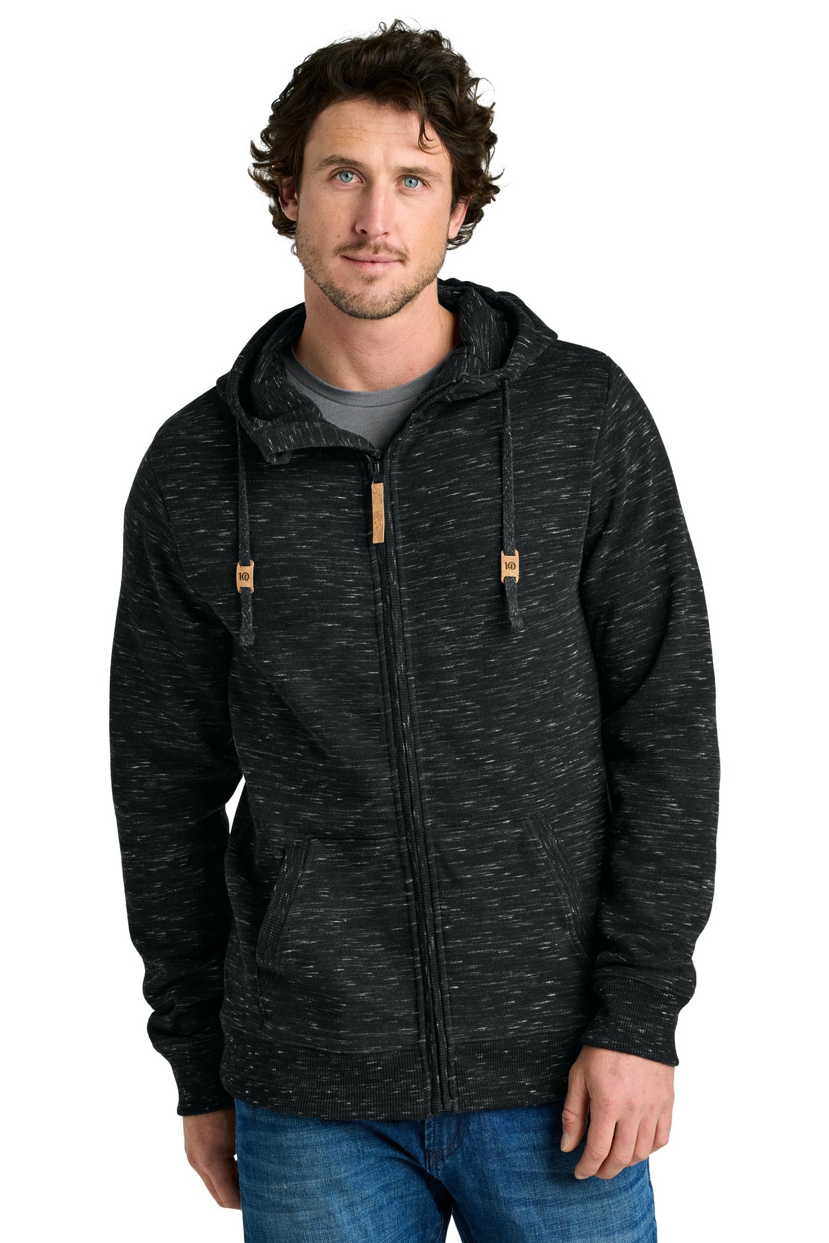 tentree® Space Dye Fleece Full-Zip Hoodie
