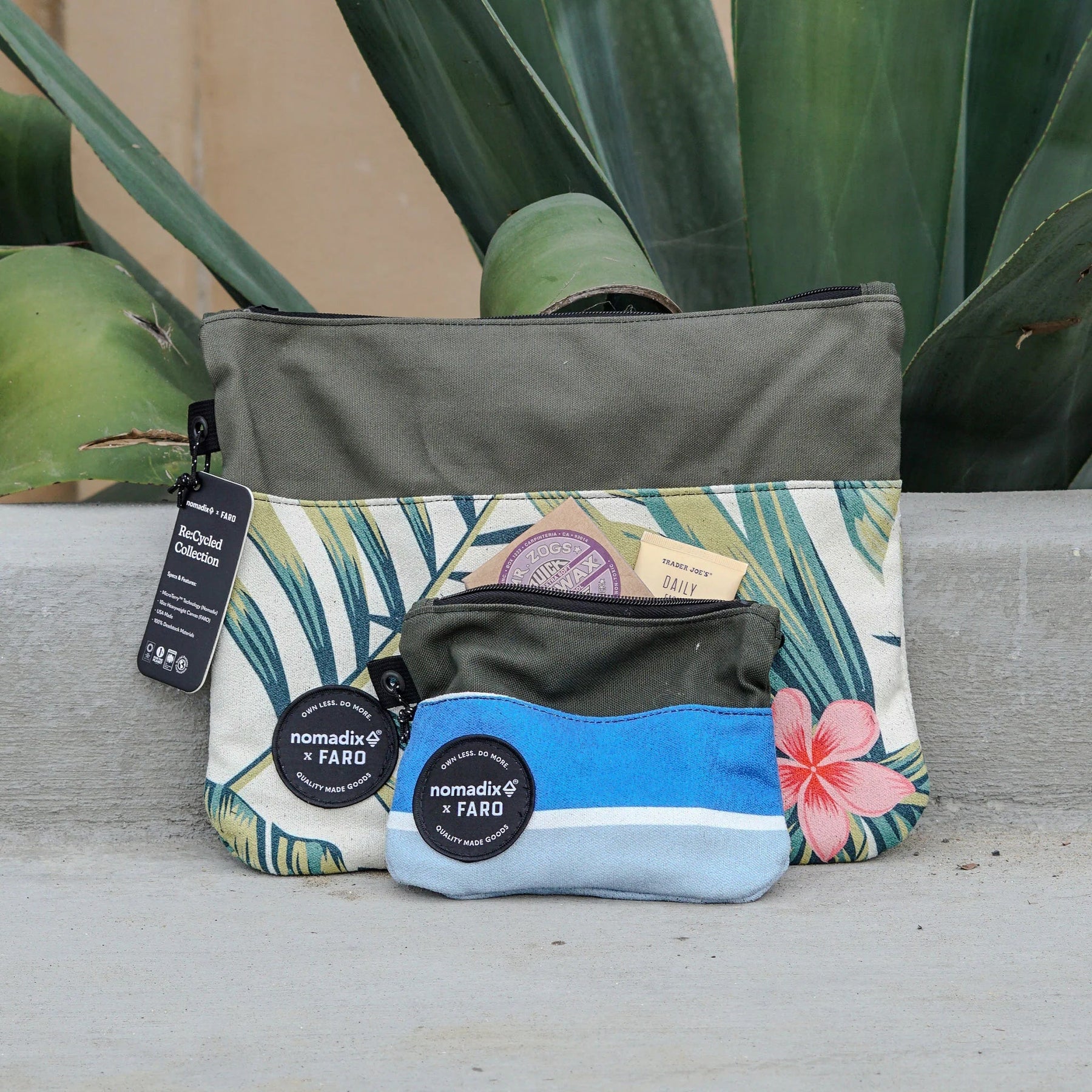 The Small Pouch: Nomadix x FARO: Stripes Retro Nomadix