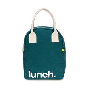 Organic Cotton Zipper Lunch Bag