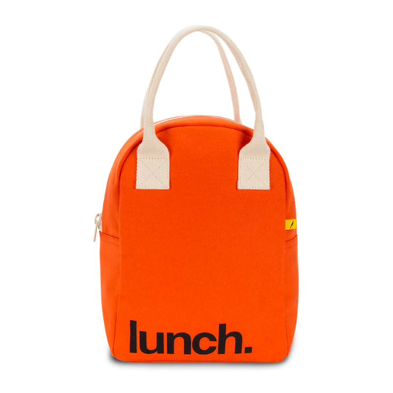 Organic Cotton Zipper Lunch Bag