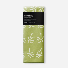 Blanket Towel: Breezy Palms Olive Nomadix