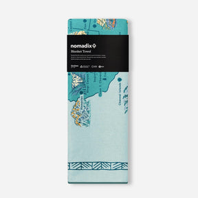 Blanket Towel: National Parks and Monuments Map Nomadix