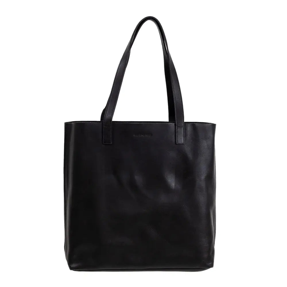 Custom Made Free Day Tote Leather Black