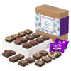 Custom Holiday Morsel 24 Gift Box | 24 Gourmet Brownie Bites