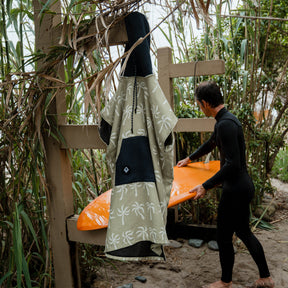 Changing Poncho: Breezy Palms Olive Nomadix