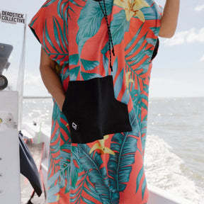 Changing Poncho: Palms Coral Nomadix