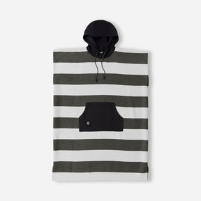 Changing Poncho: Stripes Noll Black Nomadix
