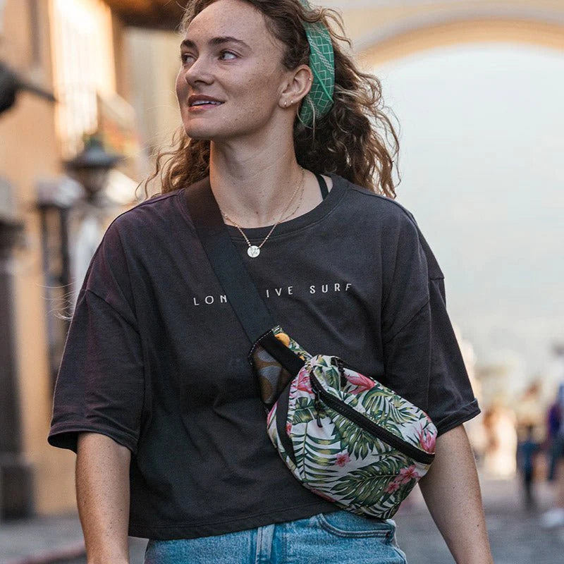 Fanny Pack: Palms Pink Nomadix