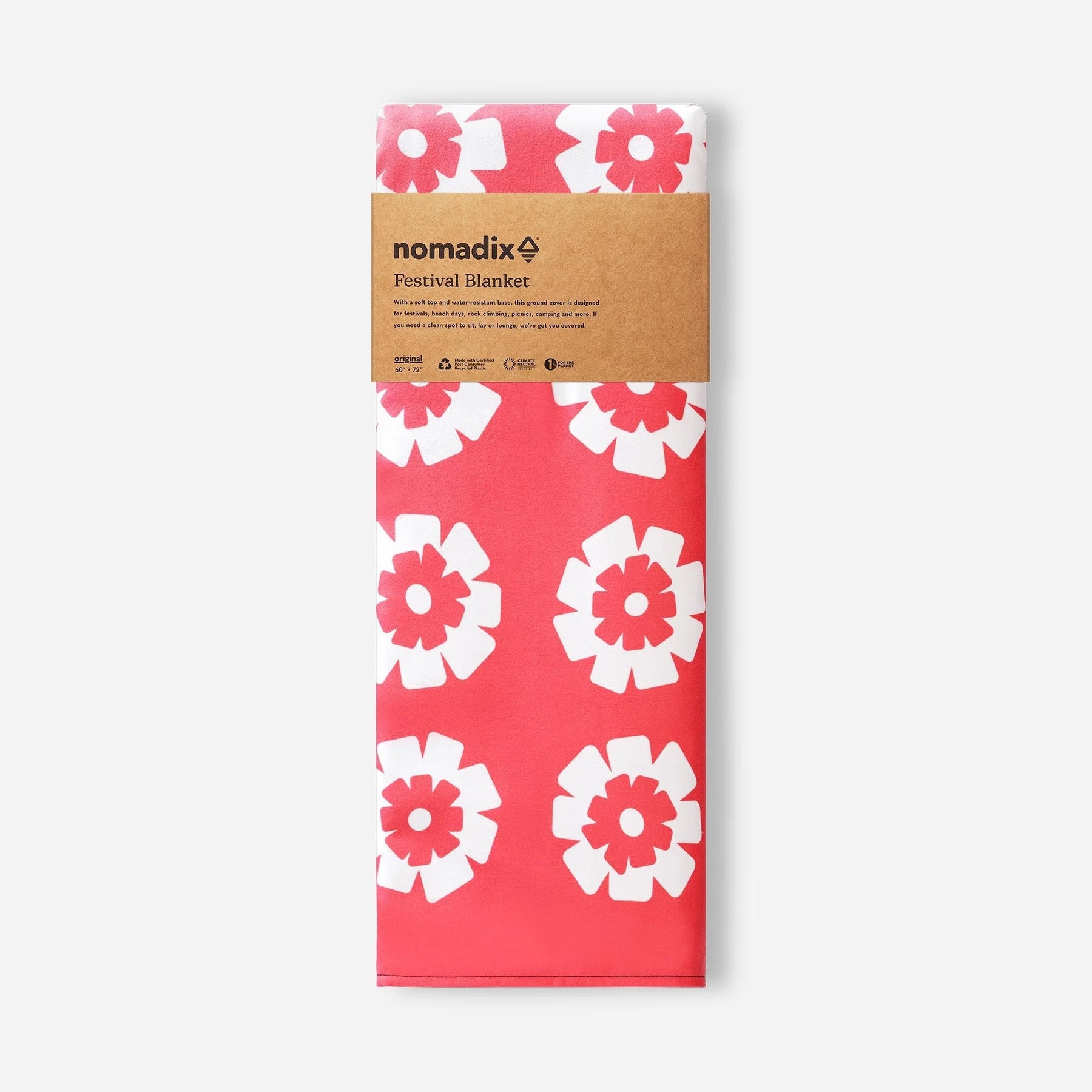 Festival Blanket: Fresh Flowers Coral Nomadix