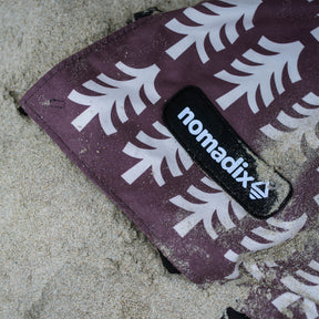 Festival Blanket: Fresh Pines Burgundy Beige Nomadix
