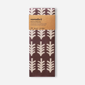 Festival Blanket: Fresh Pines Burgundy Beige Nomadix