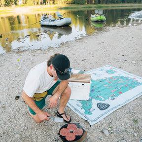 Festival Blanket: National Parks and Monuments Map Nomadix