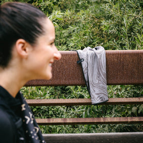 Fitness Towel: Flow Grey Nomadix