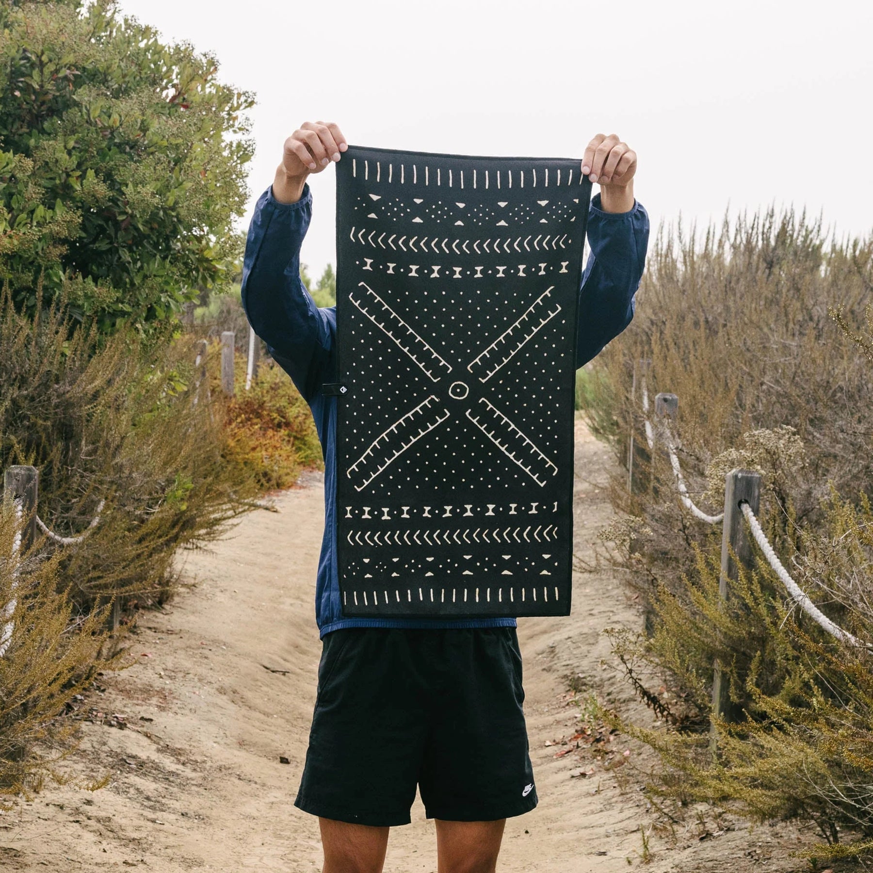 Fitness Towel: Mud Cloth Nomadix