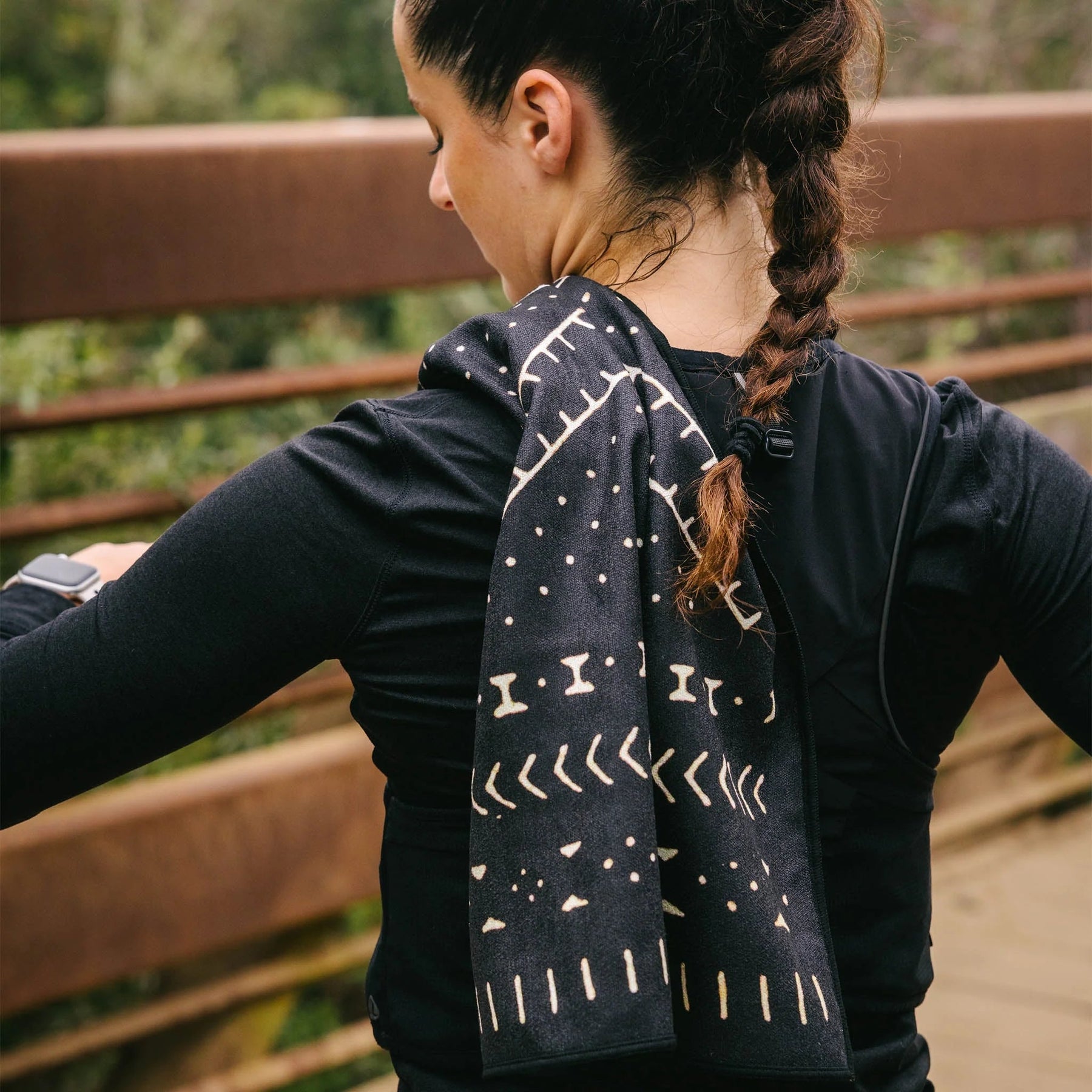 Fitness Towel: Mud Cloth Nomadix