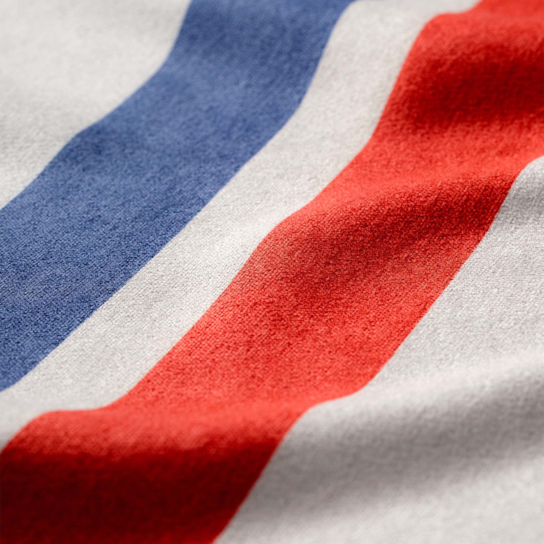 Fitness Towel: Rally White Red and Blue Nomadix