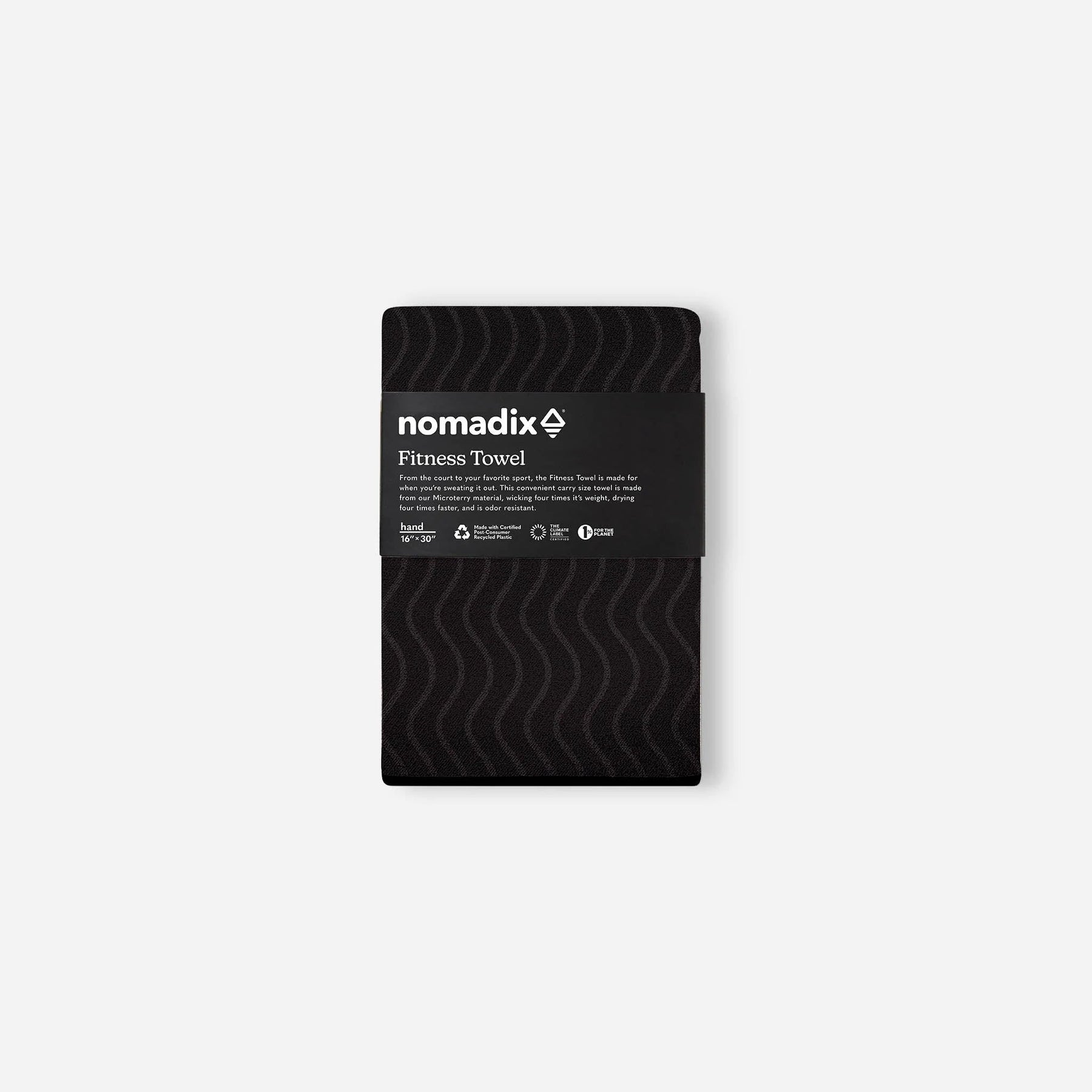 Fitness Towel: Regenerative Black Nomadix