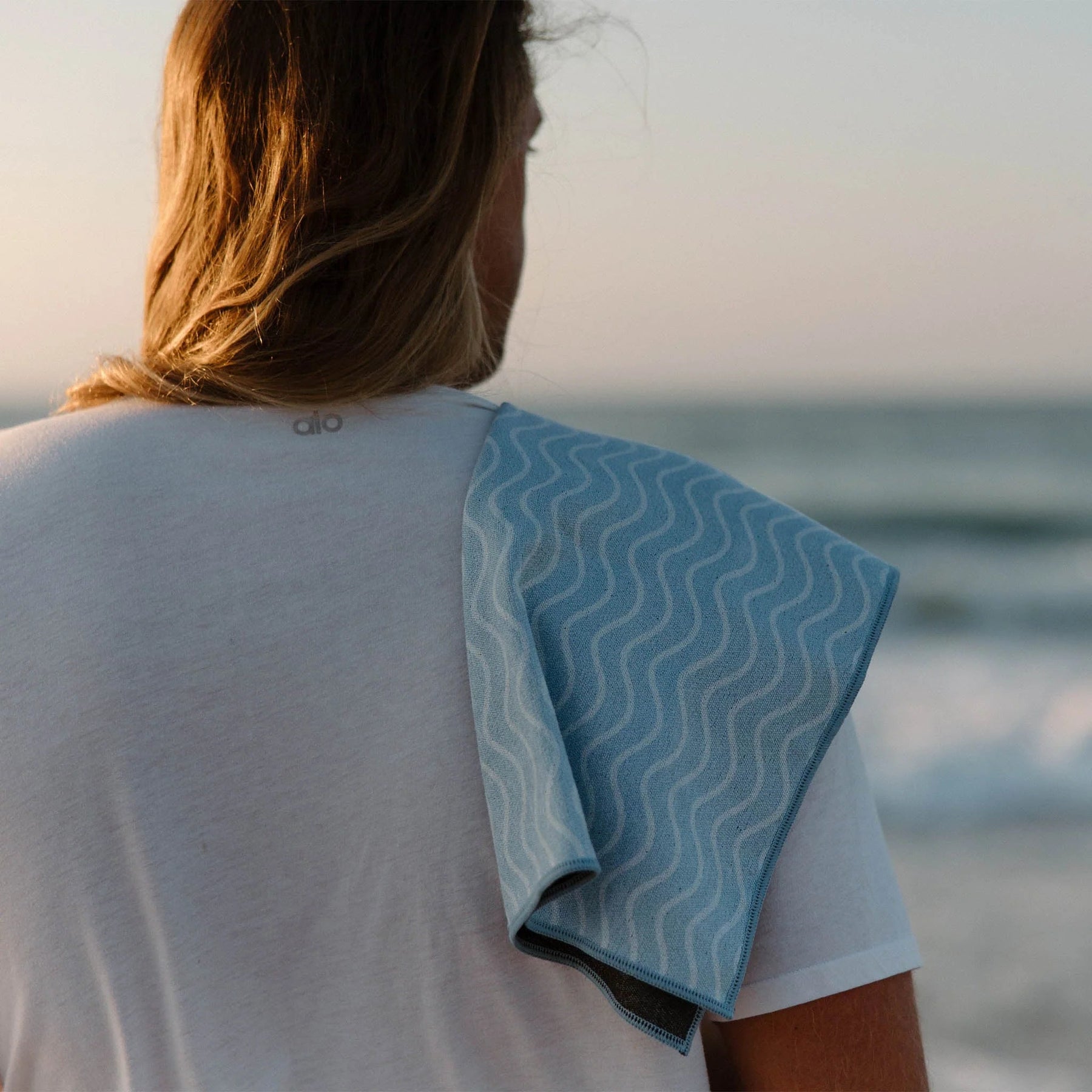 Fitness Towel: Regenerative Pale Blue Nomadix