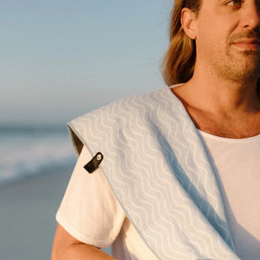 Fitness Towel: Regenerative Pale Blue Nomadix