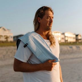 Fitness Towel: Regenerative Pale Blue Nomadix