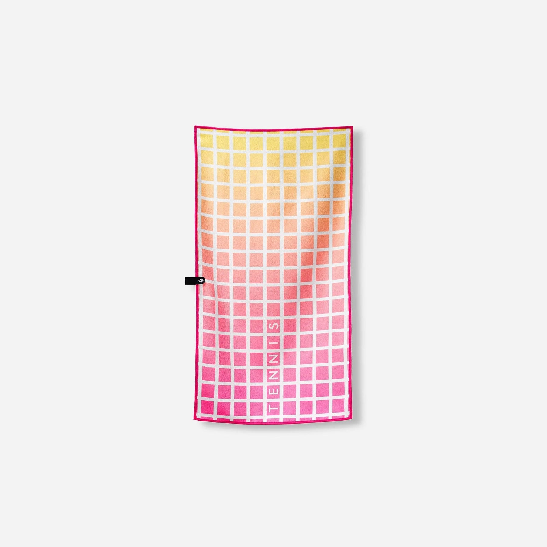 Fitness Towel: Tennis Net Pink Fade EarthHero Corporate Gifting and Custom Swag