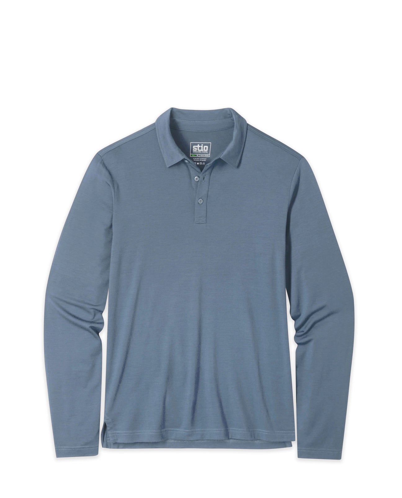 Stio Men's Alpin Lightweight Merino Polo LS