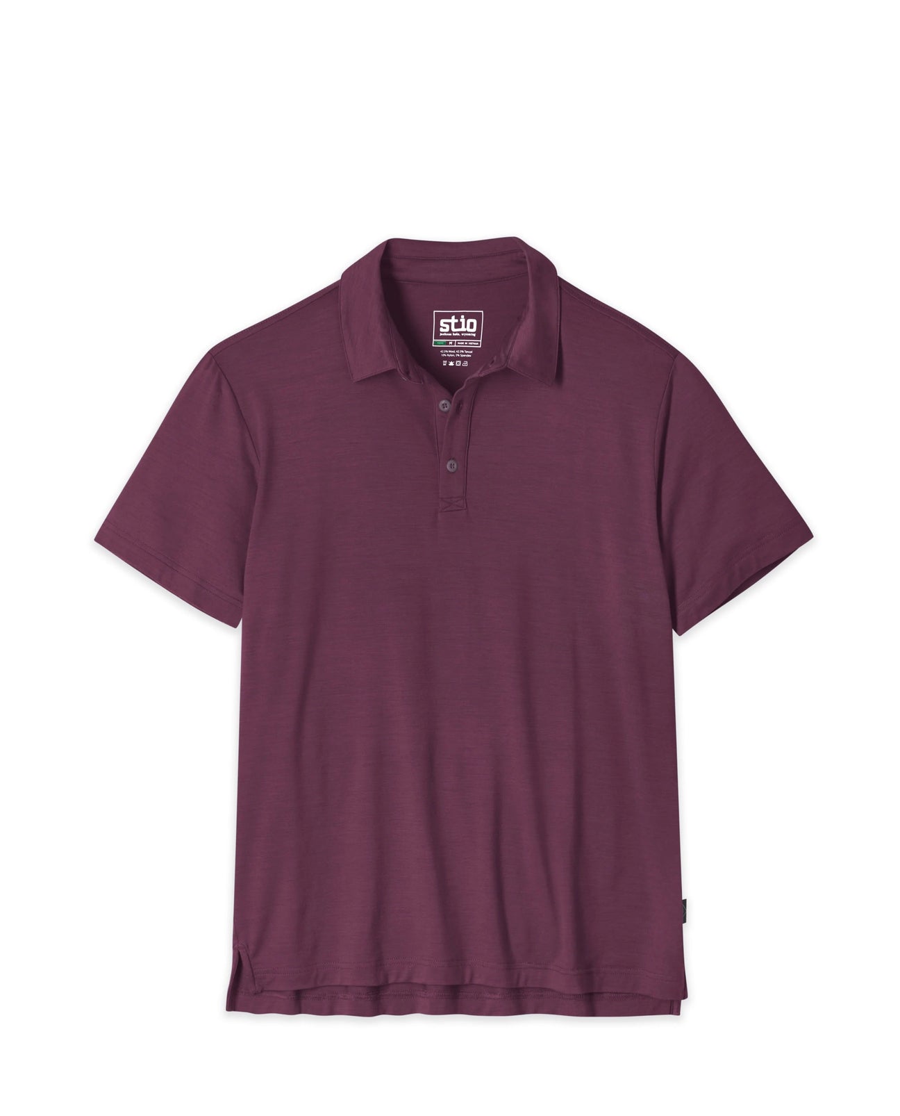 Stio Men's Alpin Lightweight Merino Polo SS