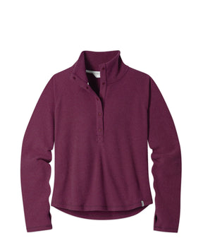 Stio Women's Turpin Fleece Snap Pullover EarthHero Corporate Gifting and Custom Swag