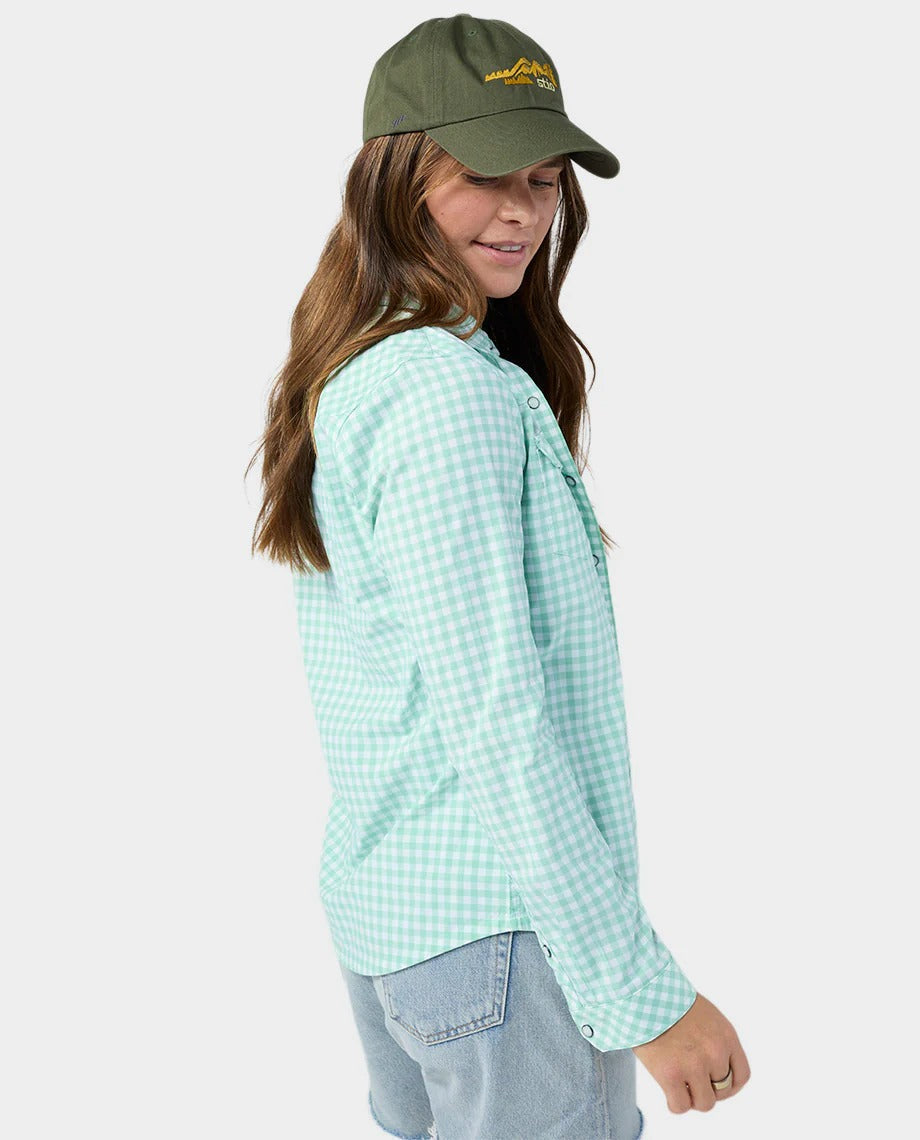 Stio Women's Eddy Shirt LS EarthHero Corporate Gifting and Custom Swag
