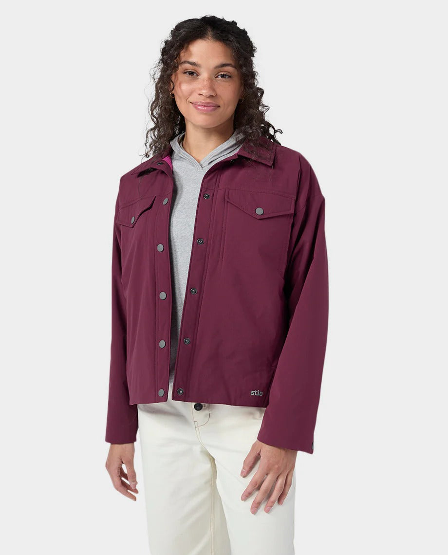 Stio Women's Overstory Insulated Snap Shirt Stio