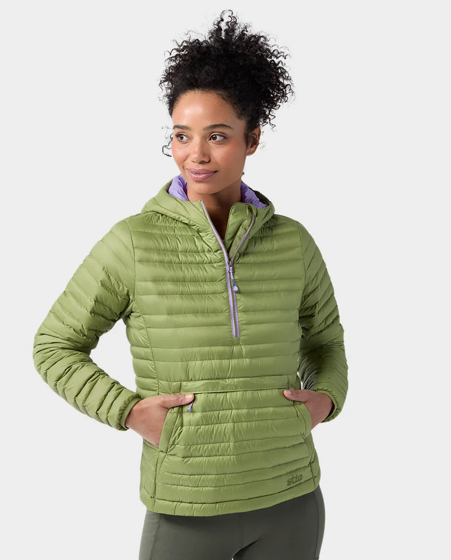 Stio Women's Pinion Down Pullover EarthHero Corporate Gifting and Custom Swag