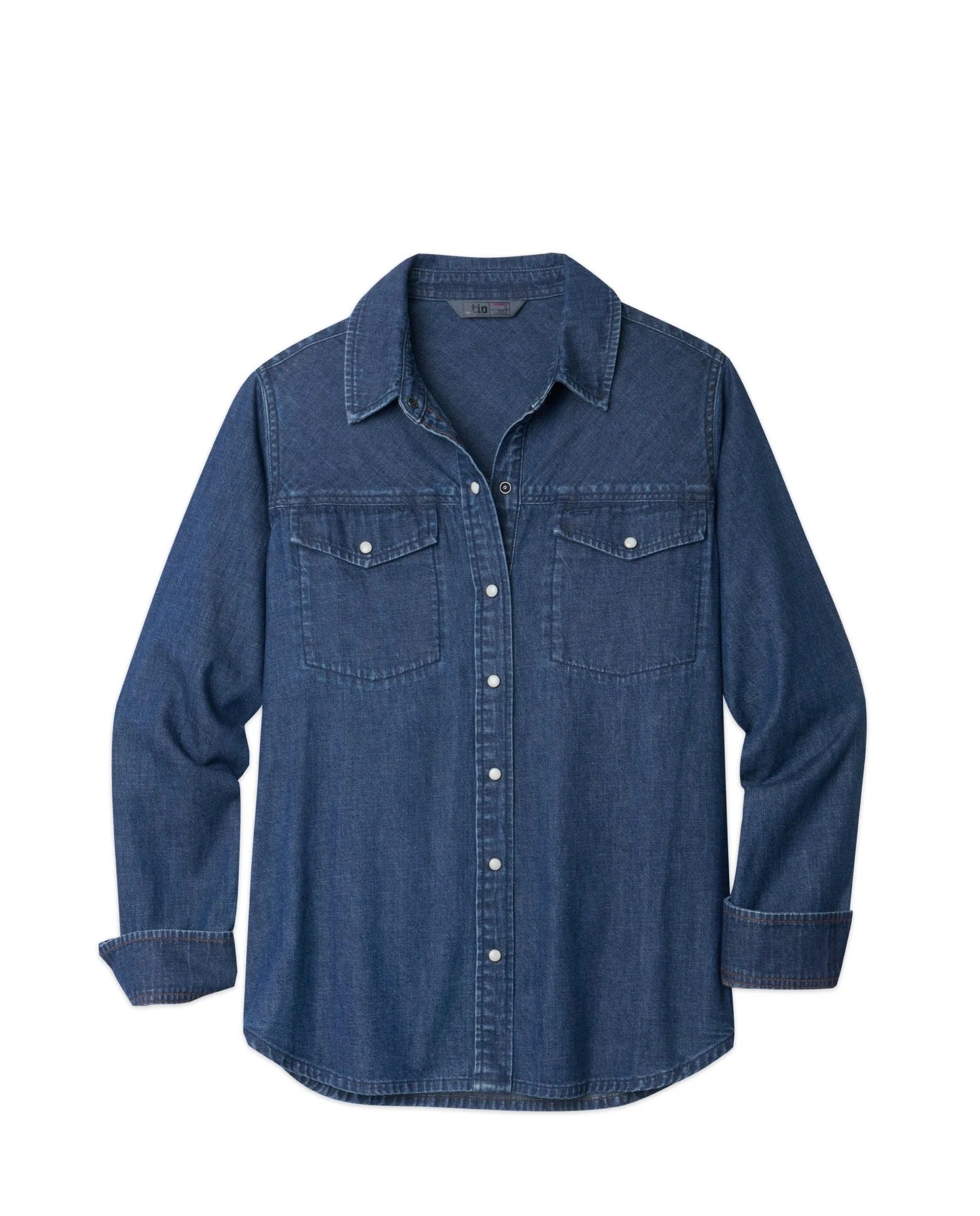 Stio Women's Slipstone Japanese Denim Shirt Stio