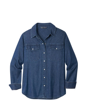 Stio Women's Slipstone Japanese Denim Shirt Stio