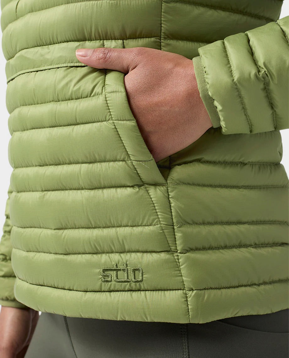 Stio Women's Pinion Down Pullover EarthHero Corporate Gifting and Custom Swag