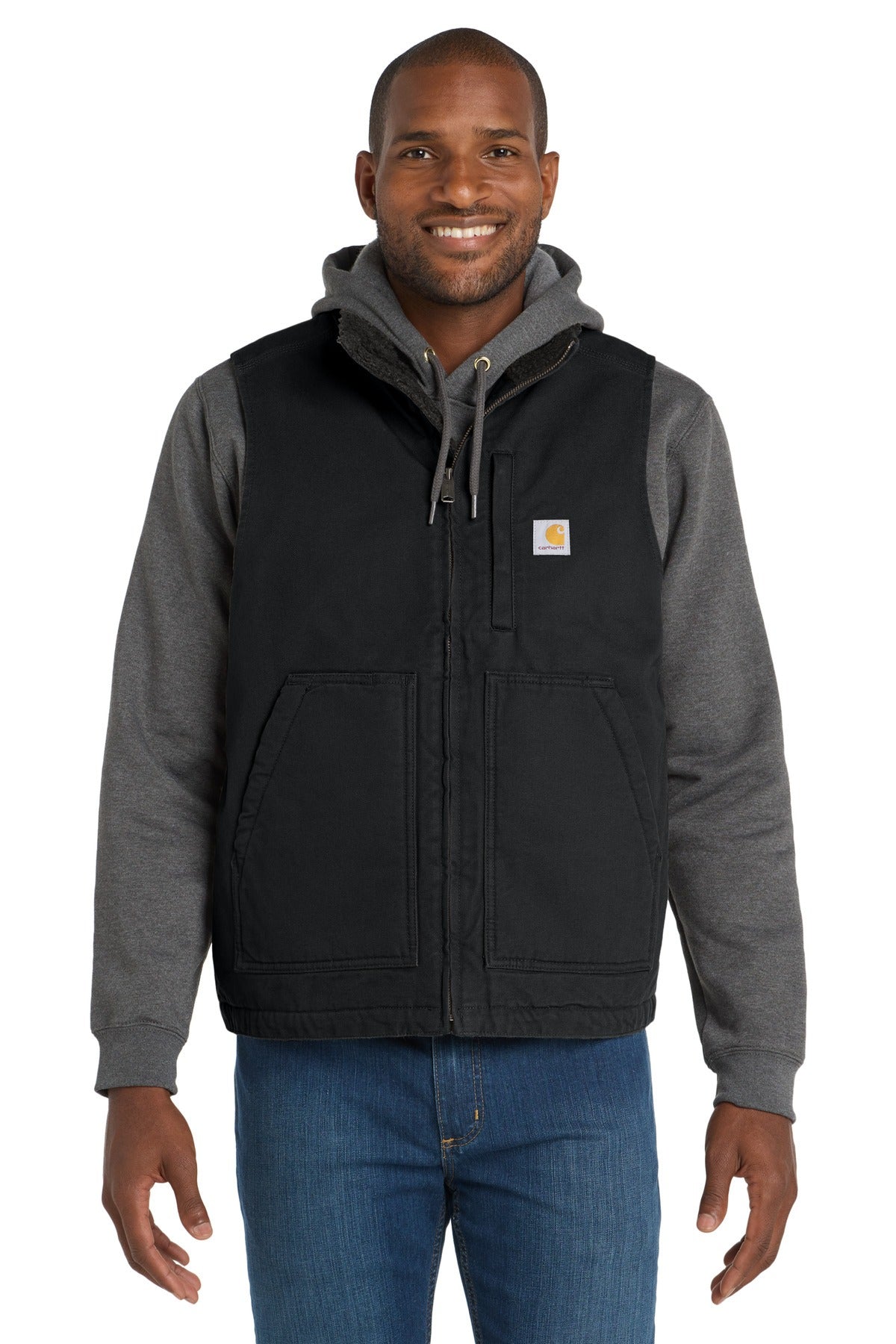 Carhartt® Sherpa-Lined Mock Neck Vest Carhartt