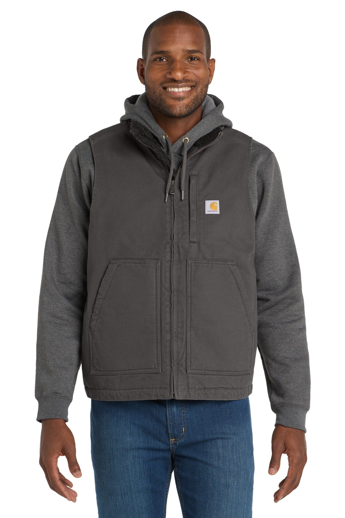 Carhartt® Sherpa-Lined Mock Neck Vest Carhartt