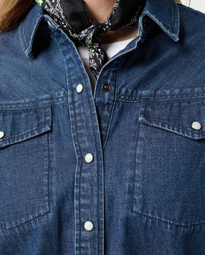 Stio Women's Slipstone Japanese Denim Shirt Stio
