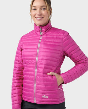 Stio Women's Pinion Down Sweater EarthHero Corporate Gifting and Custom Swag