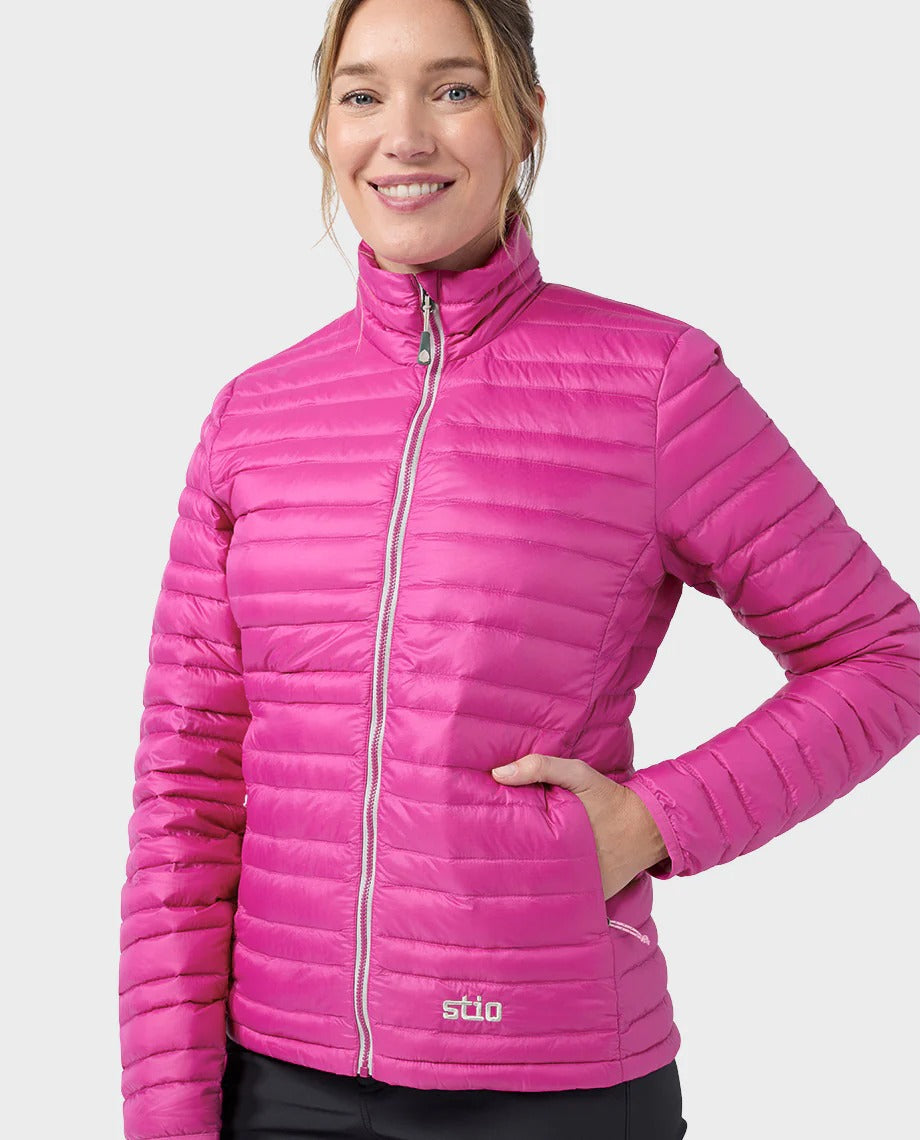 Stio Women's Pinion Down Sweater EarthHero Corporate Gifting and Custom Swag